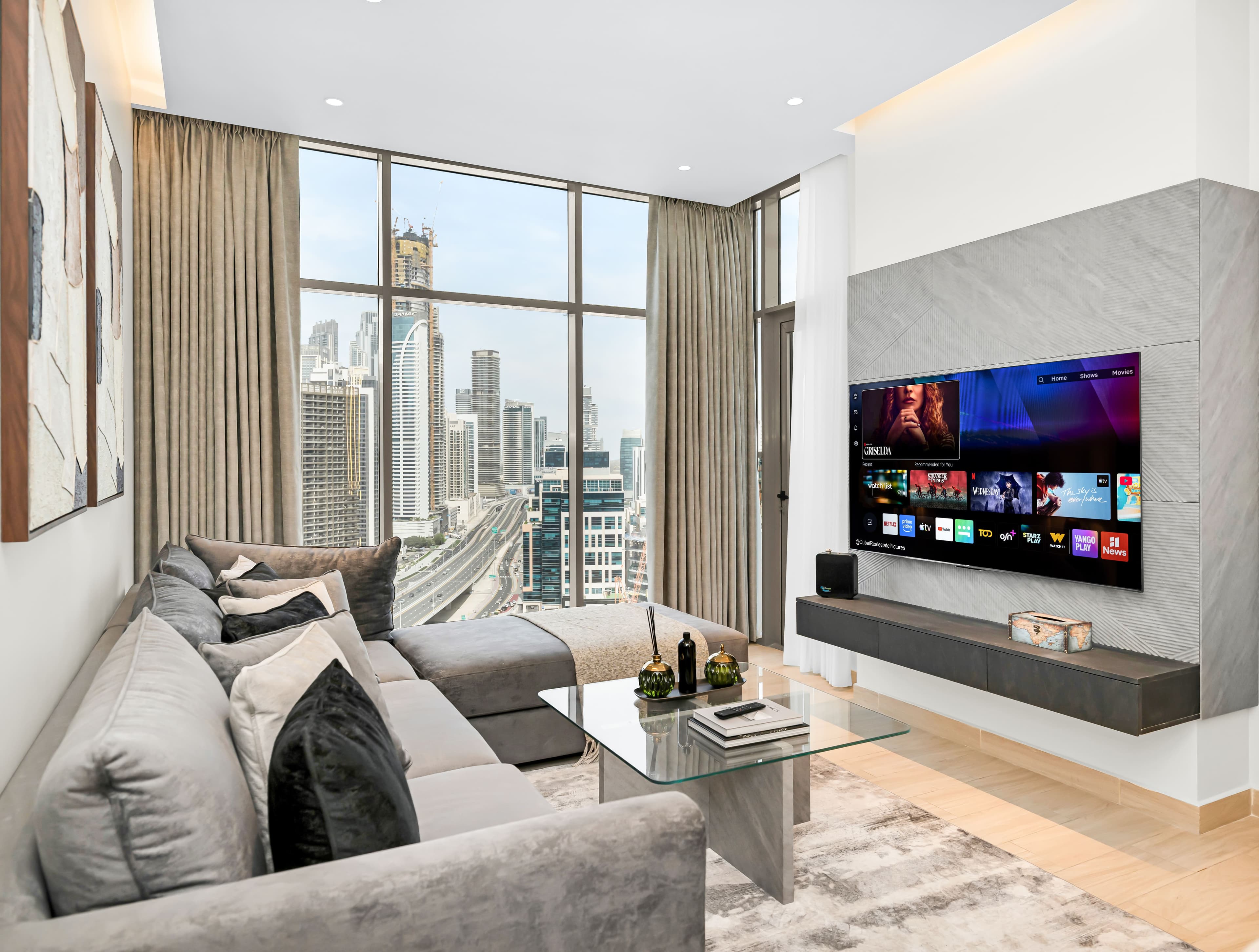 Burj Khalifa and Canal views | 3 Bedroom premium Apartment | Fully Furnished - Image 1